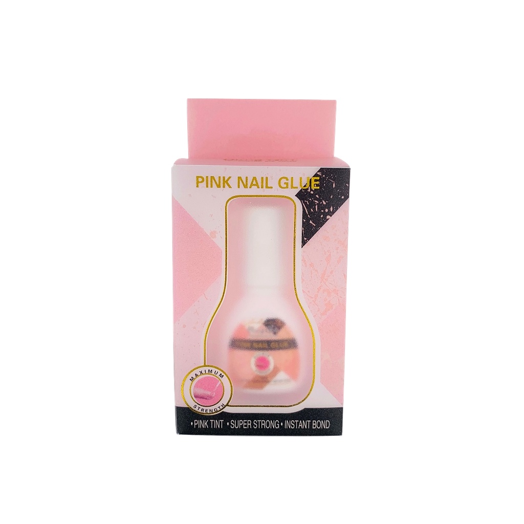 Bling Girl Super Strong Pink Nail Glue [4365]