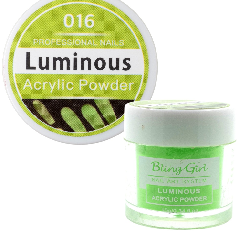 Bling Girl Luminous Acrylic Powder Nail Art System 10g #016 [3173]