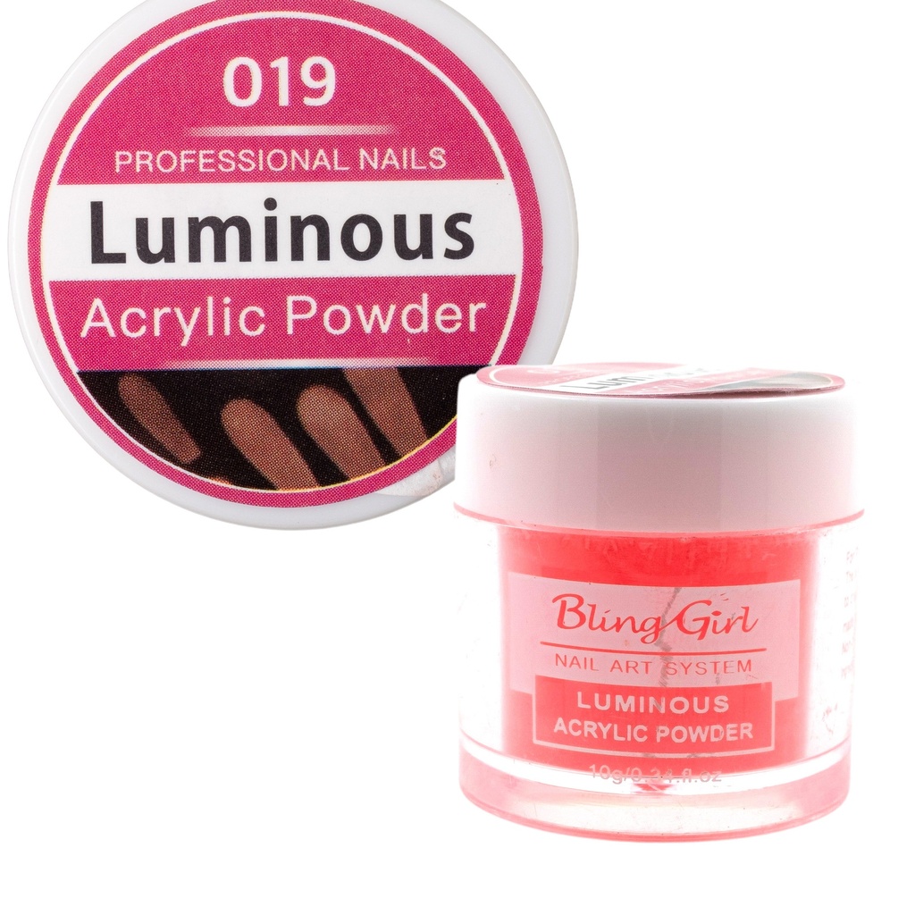 Bling Girl Luminous Acrylic Powder Nail Art System 10g #019 [3173]