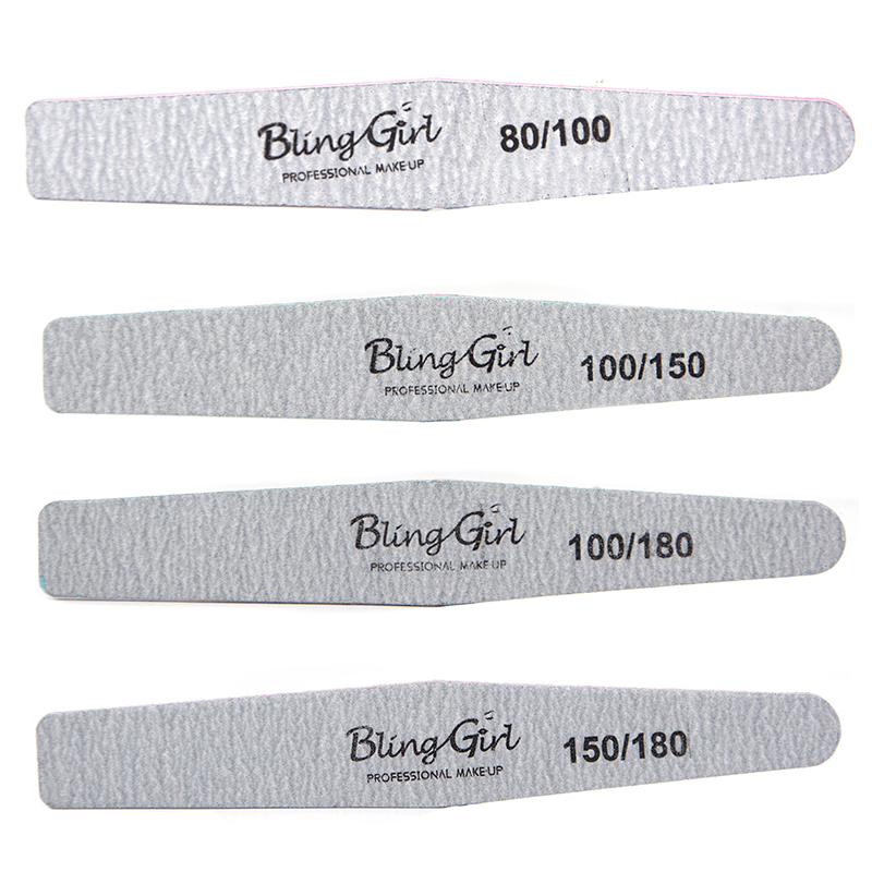 Bling Girl Double Sided Grey Nail File [8453]