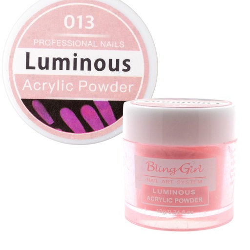 [6322106451130] Bling Girl Luminous Acrylic Powder Nail Art System 10g #013 [3173]