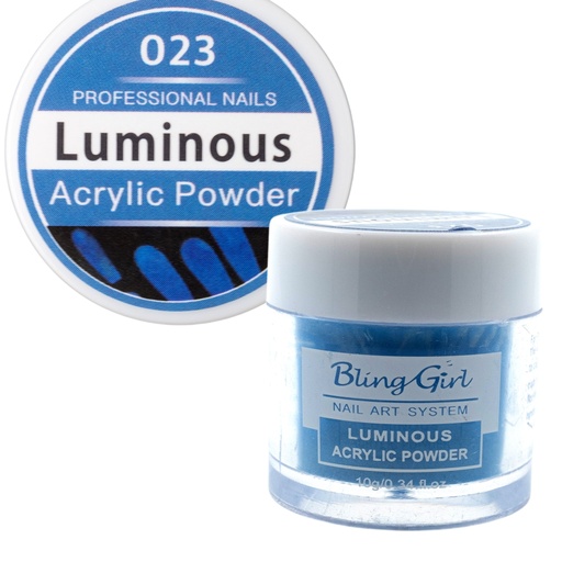 [6322106451130] Bling Girl Luminous Acrylic Powder Nail Art System 10g #023 [3173]