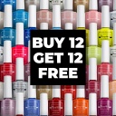 Colour Last Soak Off Gel Polish UV/LED Set 10ml*12Pieces - GET 12 FREE [1228]