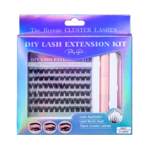 [6612477859513] DIY Cluster Lashes Kit [S2410P17]