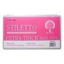 Stiletto Extra Thick Nail Tips Small BG-438 (450PCS/15 sizes) [S2510P17]