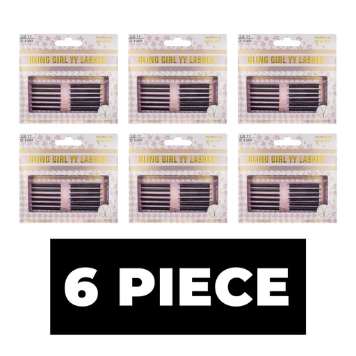 Bling Girl YY Lashes 6-Piece Set [S2508P13]