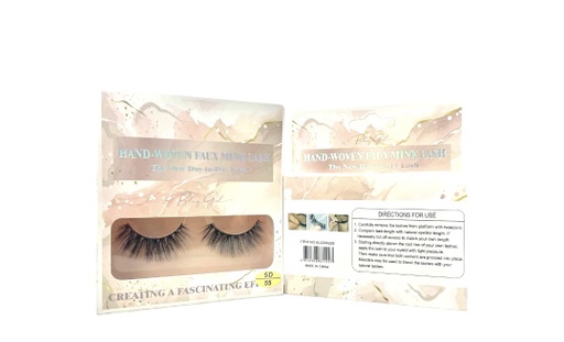 [6612306871297] Bling Girl Hand-Woven Faux Mink Lash [S2308P06]