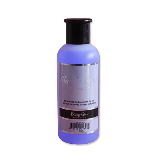 [6322103273902] BLING GIRL SLIP SOLUTION FOR POLY GEL 120ml[R2401P26]