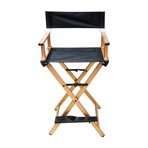 [6221910052796] Gold Makeup Chair [S2403P11]