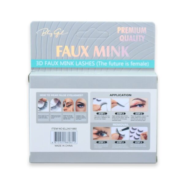 Weightless 3D Synthetic Mink-02 [S2403P24]