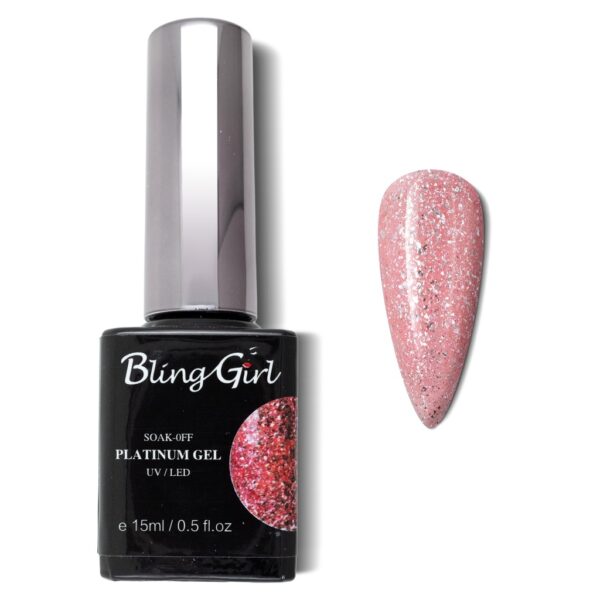 Bling Girl Glamorous Platinum Gel 15ml #002 [3142]