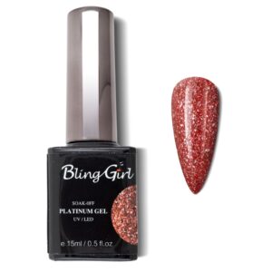 Bling Girl Glamorous Platinum Gel 15ml #020 [3142]