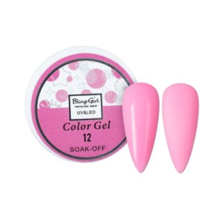 Bling Girl UV & LED 2 IN 1 Colour and Art Gel Soak-Off #012 [1459]