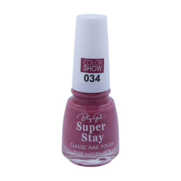 Bling Girl SUPER STAY CLASSIC NAIL POLISH18ml #034[R2401P03]