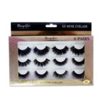 Blinggirl 6D MINK Make up Eyelashes 6 Pairs [ R2311P25 ]