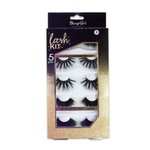 Blinggirl Professional Make up Glamour& Voluminous 25MM Eyelashes 5 Pairs [ R2311P27 ]