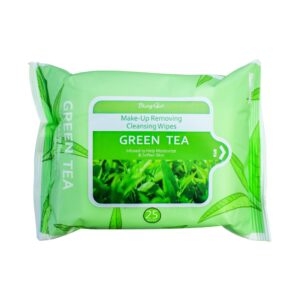Makeup Remover Wipes Green Tea 25PCS [S2408P11]