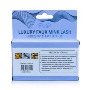 BLING GIRL LUXURY FAUX MINK LASHGIRLS WITH ATTITUDE [S2402P23] (1)