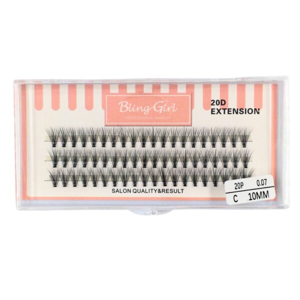 Bling Girl 20D Extention Fan Eyelashes [S2305P30]