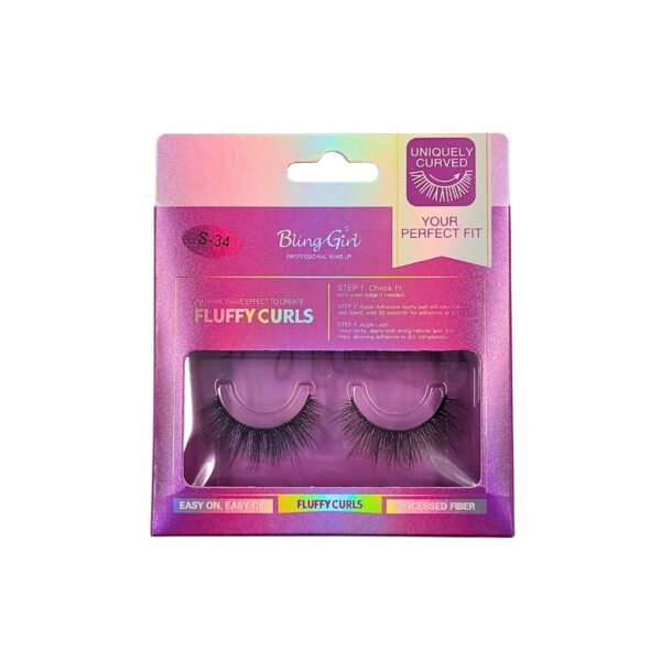 Bling Girl Fluffy Curl Lashes [ S23MP81 ]