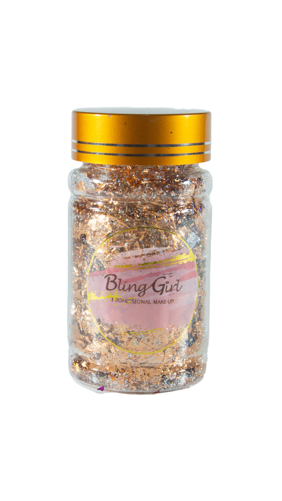 Bling Girl Professional Make Up Gold foil shreds[ R2310P98 ]