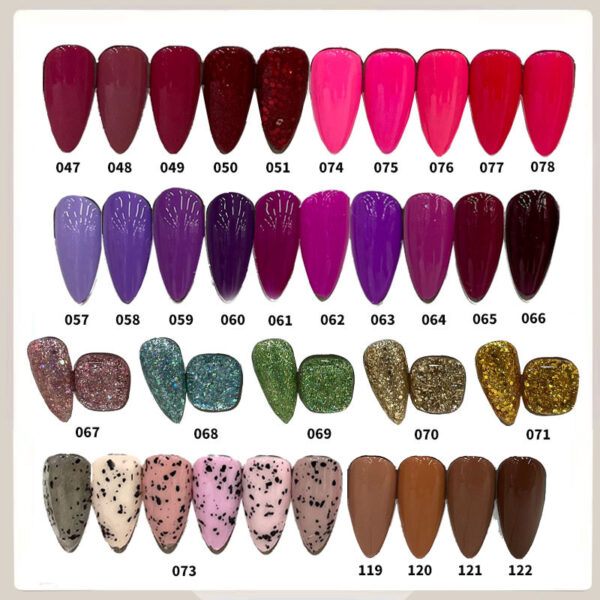 Bling Girl Superior Salon-Quality Nail Gel 18ml*12pieces [ R23SET03 ]