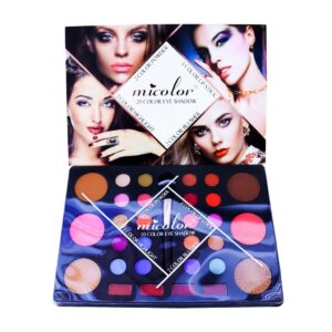 Micolor 20 Color Eye Shadow, Powder, Color Lipstick, Blusher & Highlighter [S2403P40] (1)
