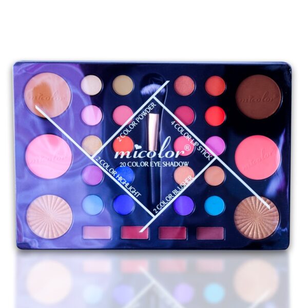 Micolor 20 Color Eye Shadow, Powder, Color Lipstick, Blusher & Highlighter [S2404P40]