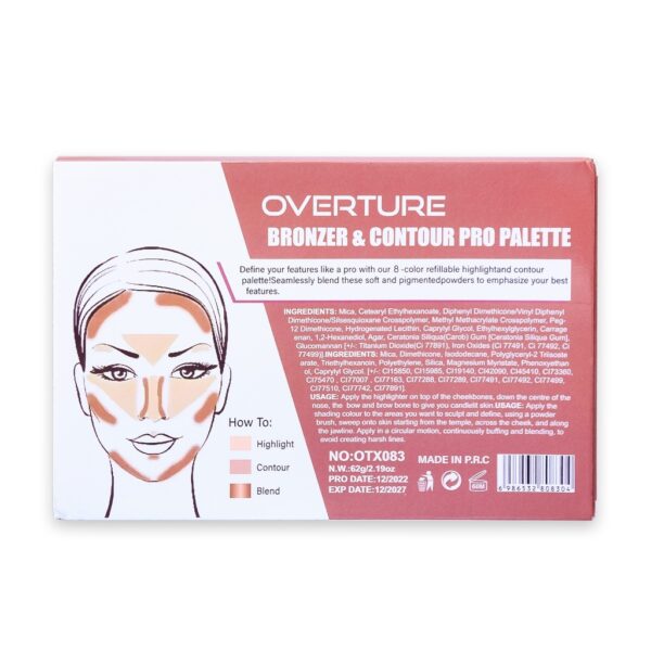 Overture The Precious Copper Collection Bronzer & Contour [S2404P43]