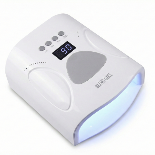 48W Bling Girl UV/LED Rechargeable Nail Lamp [S2601P03]